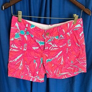 Lilly Pulitzer Callahan Shorts size zero
